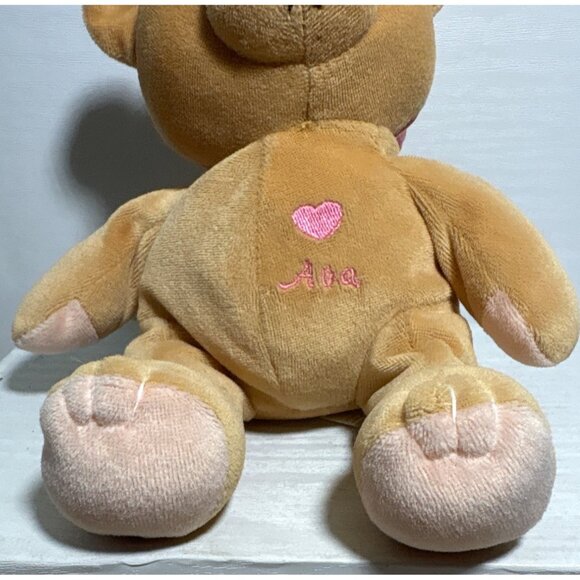 Cherished Teddies Ava 1998 Plush Bear Pink Bow Priscilla Hillman - Picture 6 of 6